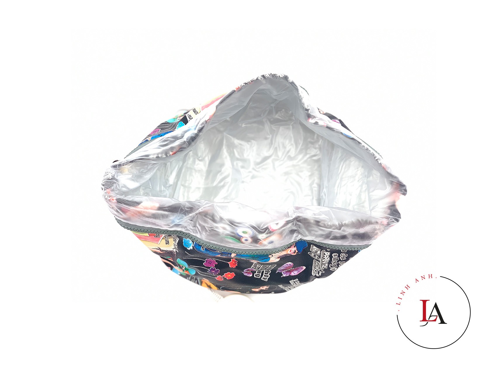 Mũ hấp hình cô gái